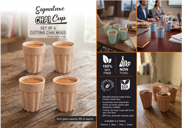 Signature Chai Cups